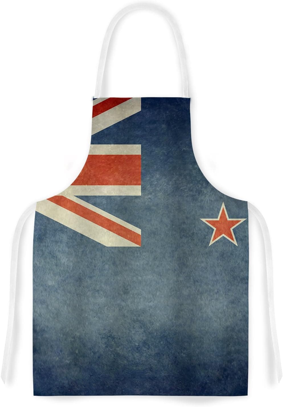 KESS InHouse Bruce Stanfield"Flag of New Zealand" Blue Artistic Apron, 31 by 35.75", Multicolor