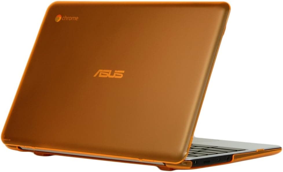 iPearl mCover Hard Shell Case for 11.6" ASUS Chromebook C201 Series Laptop (Orange)
