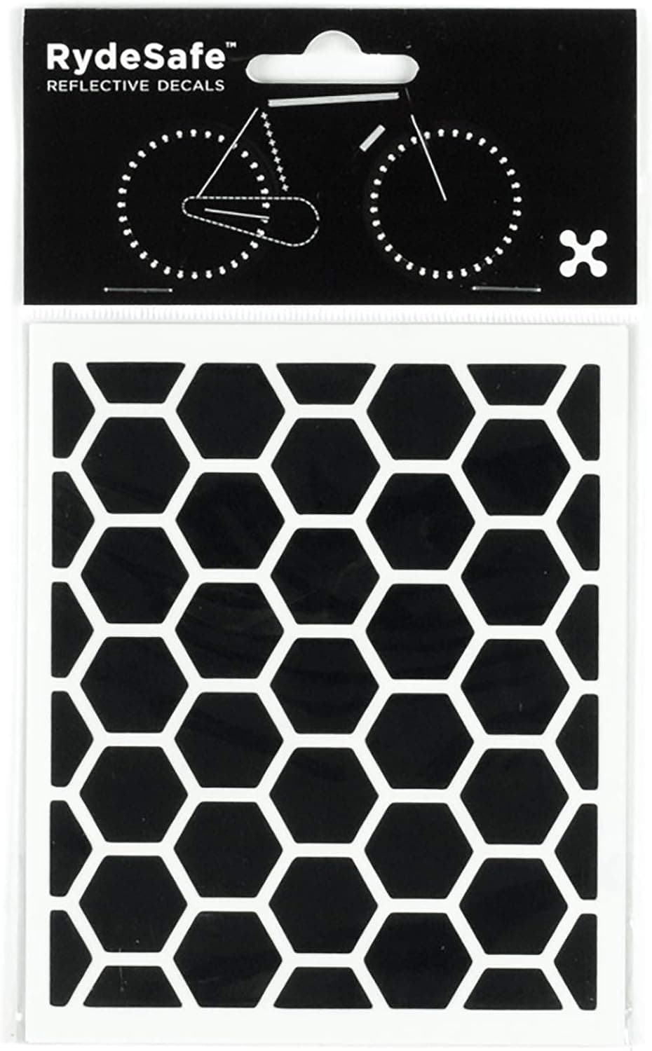 RydeSafe Reflective Decals - Hexagon Kit - Small