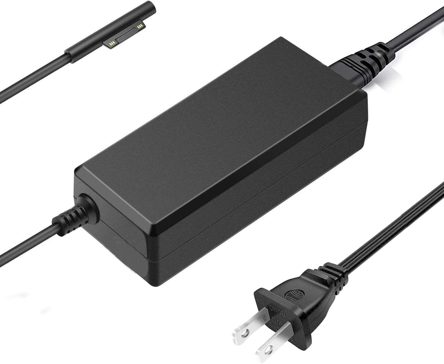 WUKUR Surface Pro Charger for Pro 3/4/5/6, Surface Pro 3 Charger with 8.8Ft Power Cord, 36W 15V 2.58A Surface Power Supply for Microsoft Surface Pro 3/4/5/6