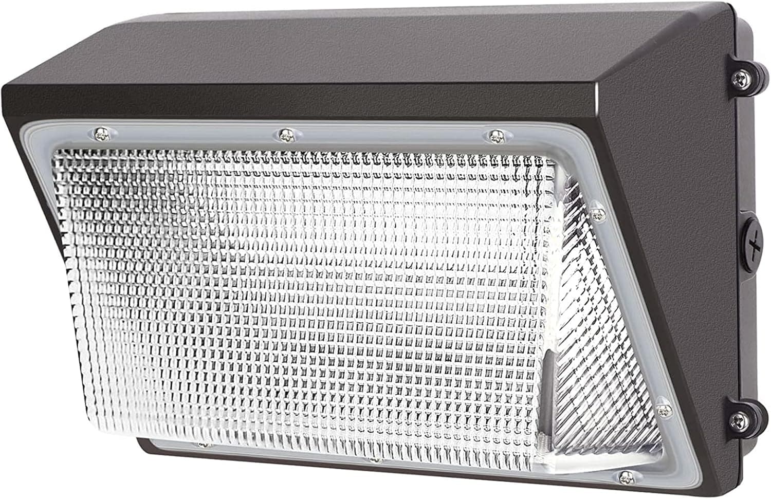 CINOTON 62W LED Wall Pack Light, Security Flood Commercial Lighting Fixture, Waterproof Industrial Outdoor LED Wall Lights 200-300W HPS/MH Replacement, 5000K 7800lm 100-277V ( No Photocell )