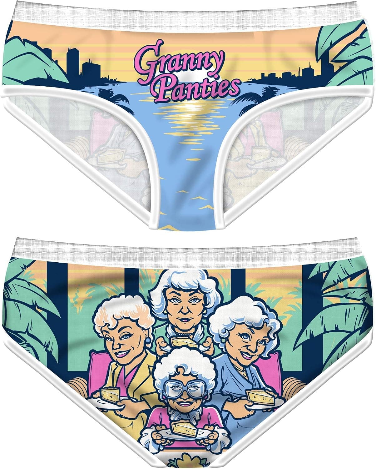 Harebrained! Women's Granny Panties Briefs