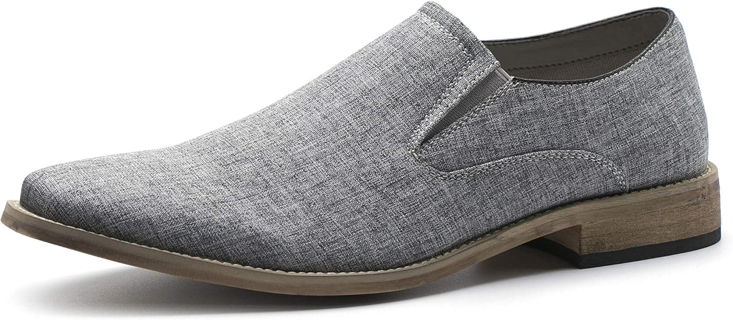 Men's Casual Canvas Oxfords Classic Loafers Shoes Urban Dress Shoes