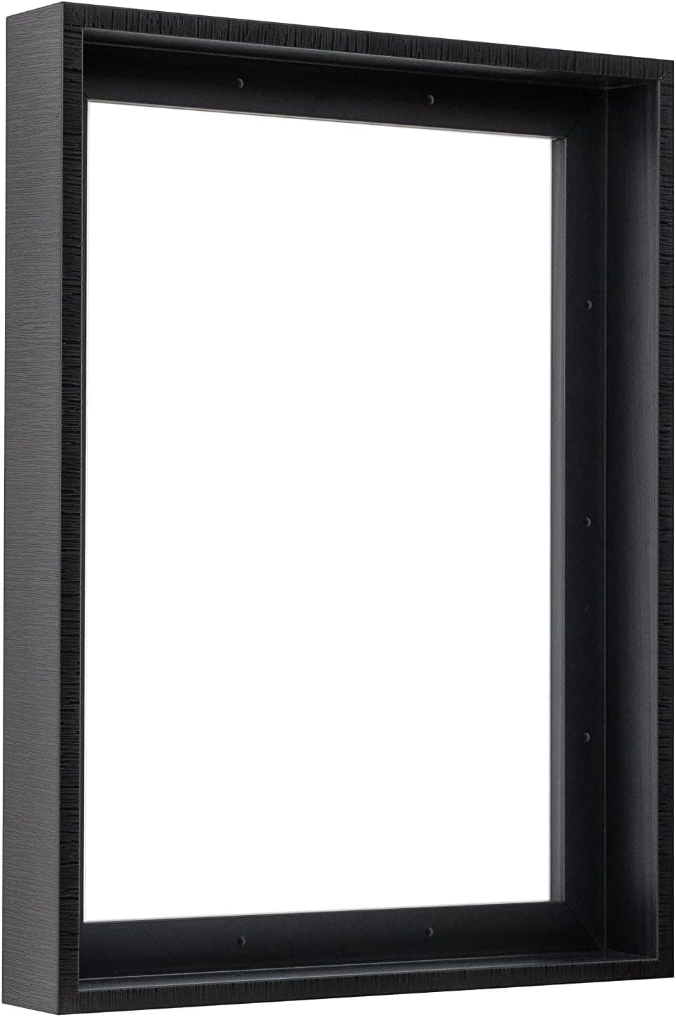 Pixy Canvas 24x36 Floater Frame for 1.5" Deep Canvas Paintings, Wood Panels & Stretched Canvas Boards. 4 Colors Available (Black, 24 x 36)