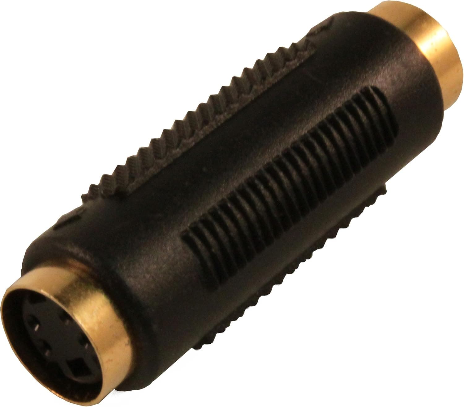 S-video 4-pin Mini DIN Female to Female Adapter Gold Plated
