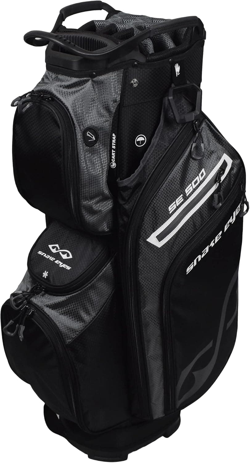 Snake Eyes Golf SE500 Ultra Premium 14 Way Divider Cart Bag