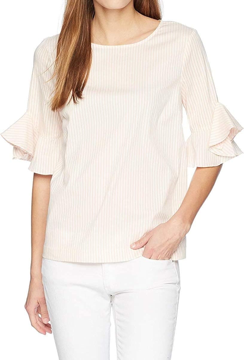 Calvin Klein Women's Striped Cotton Shirting