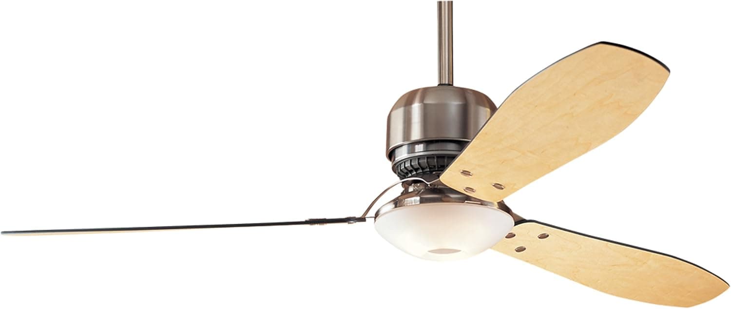 Hunter 28121 60-Inch Tribeca Ceiling Fan, Brushed Nickel