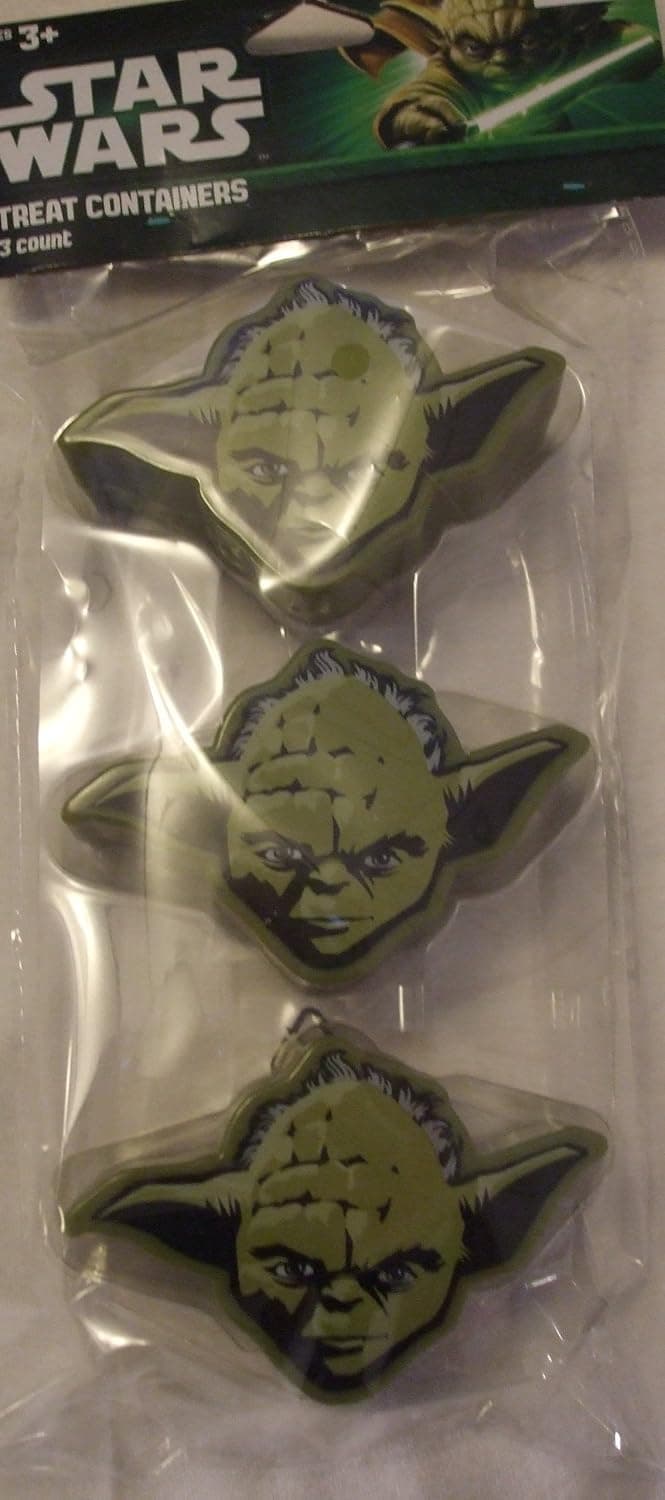 Star Wars Treat Containers - Yoda - Package of 3