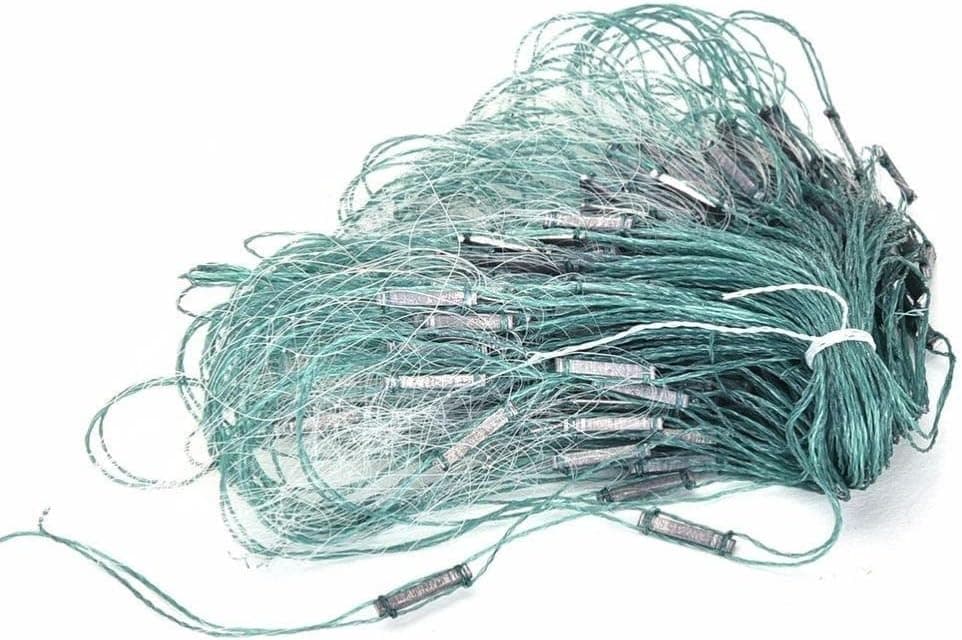 Fishing Net Single Mesh Nylon Durable Accessories Float Trap Monofilament Gill M7DC