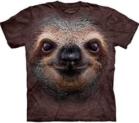 The Mountain Men's Sloth Face T-shirt
