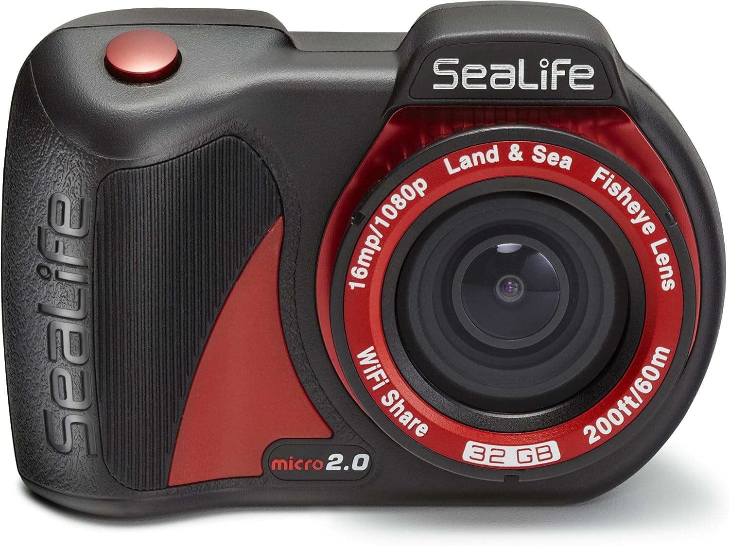 SeaLife Micro 2.0 16MP 1080p FHD Underwater Wi-Fi Digital Camera, 32GB Internal Memory, 200' Depth Rating
