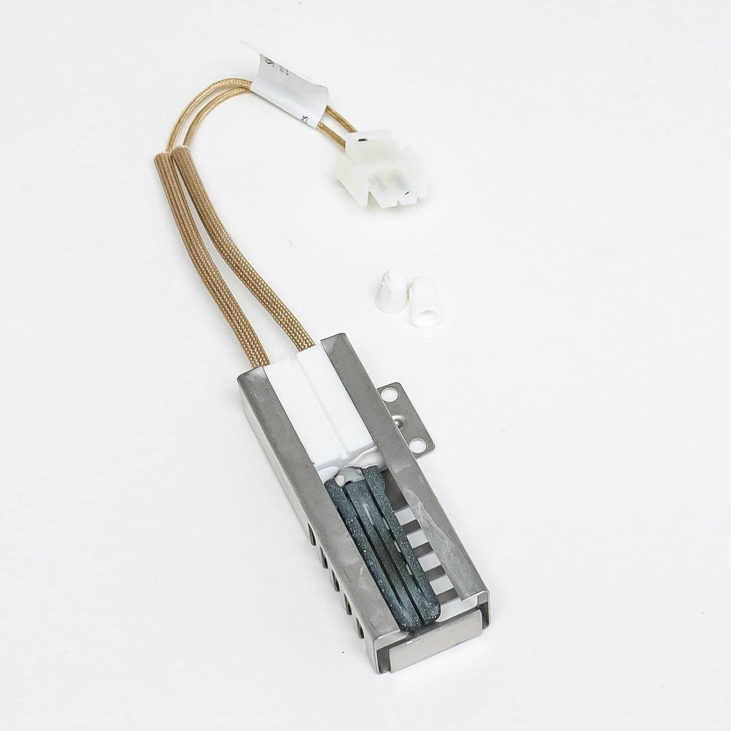 Gas Stove Igniter Assembly for GE Models JGSP28BEK3BB JGSP28BEK4BB JGSP28BEK5BB JGSP28CEK1CC JGSP28CEK2CC JGSP28CEK3CC JGSP28CEK4CC JGSP28CEK5CC Exact Replacment