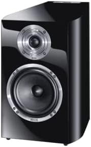 HECO Celan Revolution 3 2-Way Bass Reflex, 6.5" Compact Bookshelf Speakers in Piano Black