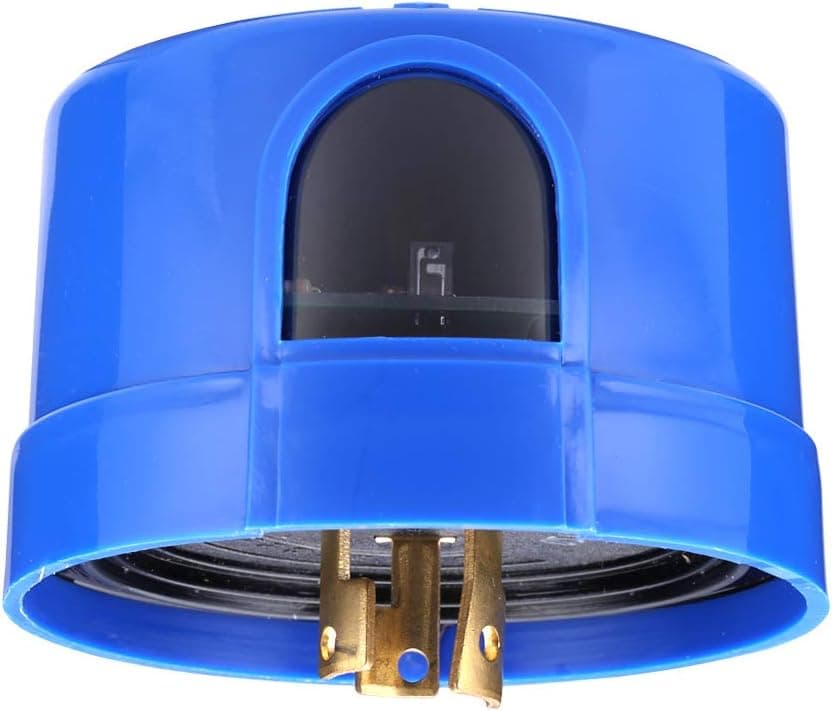 JOMITOP Twist Lock Photocell Sensor, Auto On Off Photocell Control Switch, for LED Street Light, Parking Lot Lights and Dusk to Dawn Light， Area Light