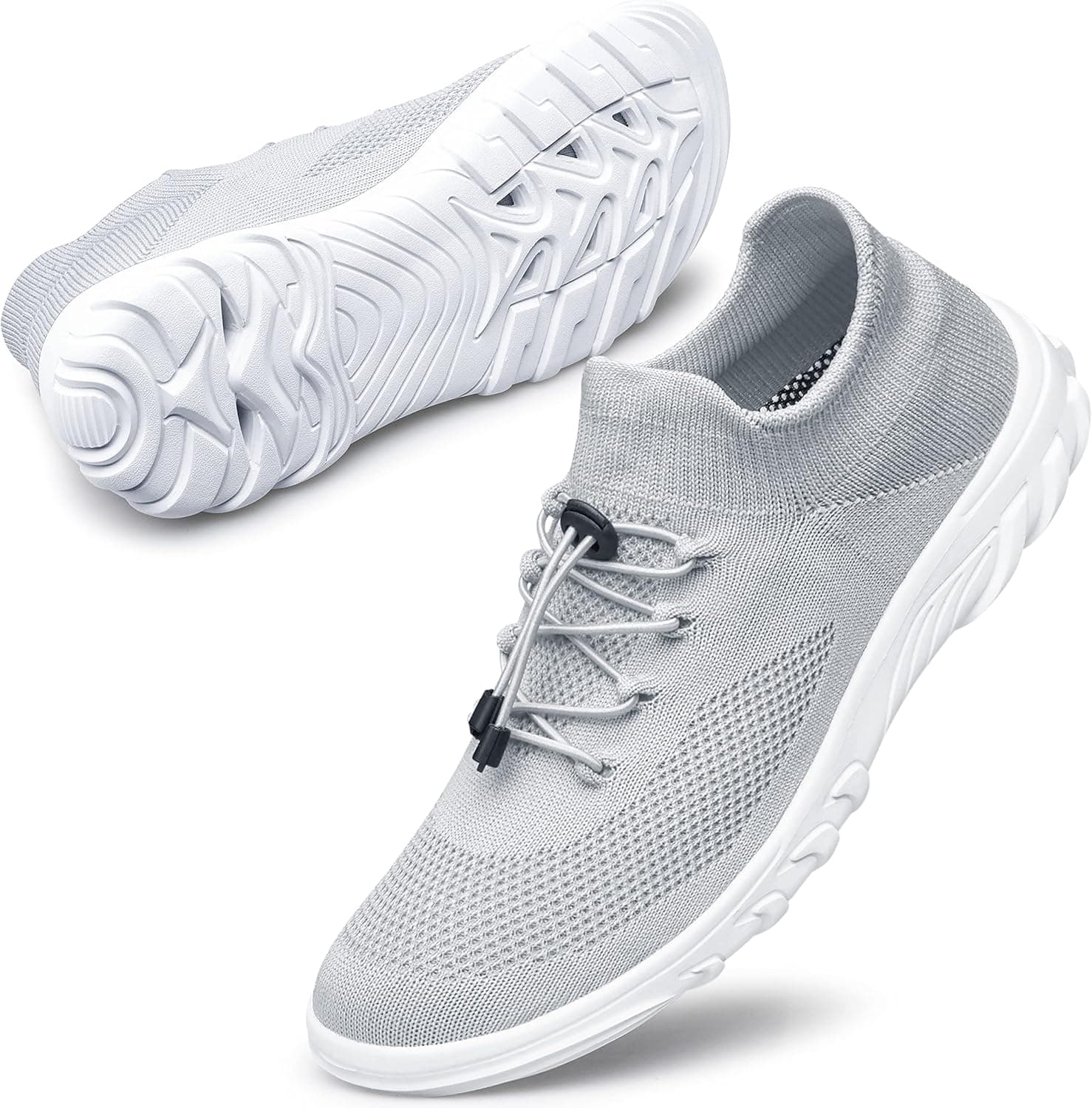 DOUSSPRT Womens Walking Shoes Slip On Hypersoft Sock Tennis Water Sneakers Casual Mesh Comfortable Athletic Breathable Running