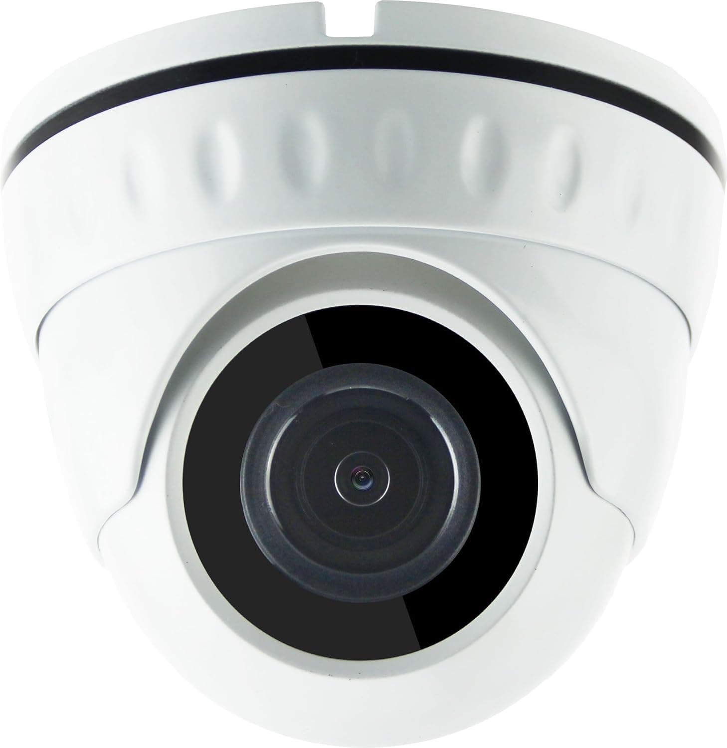HDView Starlight WDR 2.4MP 4-in-1 HD (TVI/AHD/CVI/960H) 1080P Outdoor SONY Starvis Back-illuminated Sensor Wide Angle 2.8mm Fixed Lens IR Cut Filter Turbo Platinum Eyeball Dome Camera White
