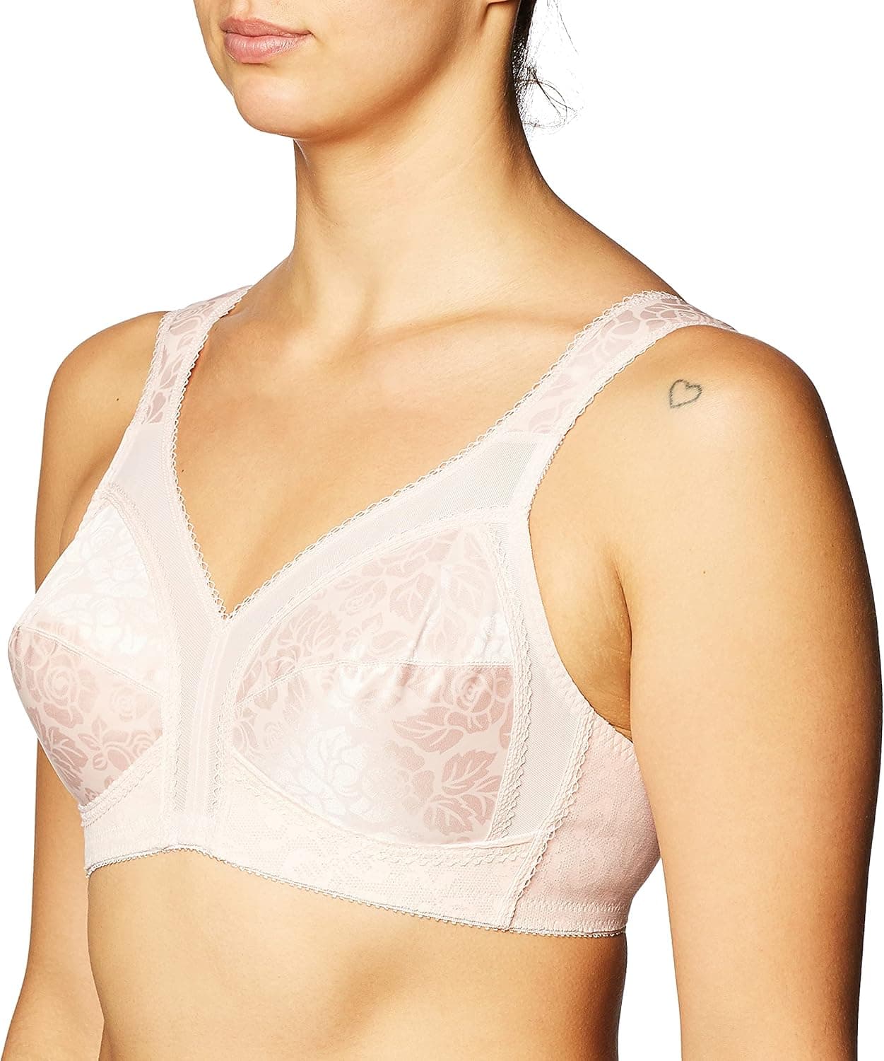 Playtex Women's 18 Hour Comfort-Strap Wireless Bra, Full-Coverage Bra with 4-Way TruSupport