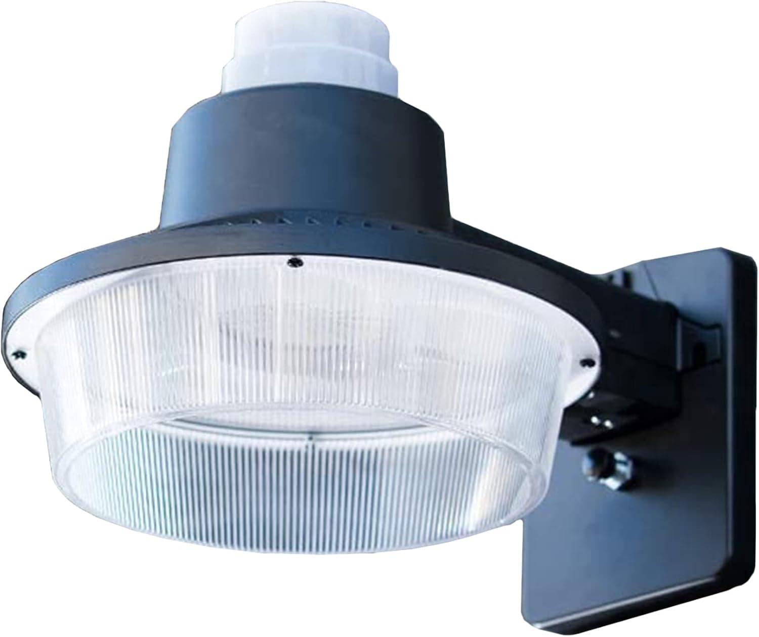 Stanley 500 Watt Equivalent 5000 Lumen Integrated LED Area Light with Dusk-to-Dawn Feature and Adjustable Temperature for Outdoor Spaces