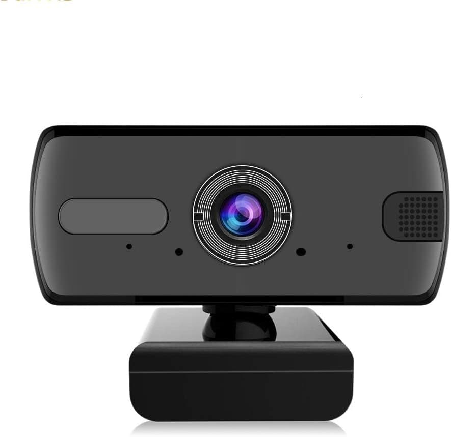 Webcam with Microphone for Desktop - CESCOM 3MP USB Camera for Computer, HD Streaming Web Cam, 110 Degree Wide Angle Sharp Image, Plug and Play Design, Automatic Noise Reduction, Ideal for Laptop, PC