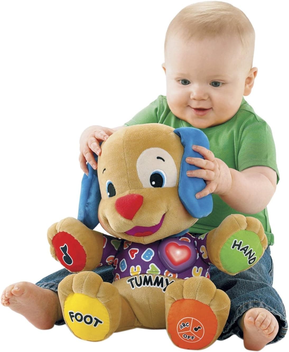 Fisher-Price Laugh & Learn Love to Play Puppy with Bonus CD
