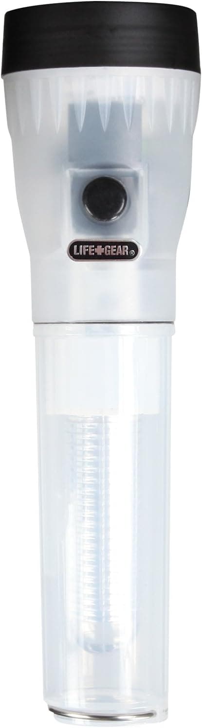 Life Gear AR Technology 2-in-1 Flashlight & Lantern, 50 Lumen Flashlight & 50 Lumen Area Lighting Lantern