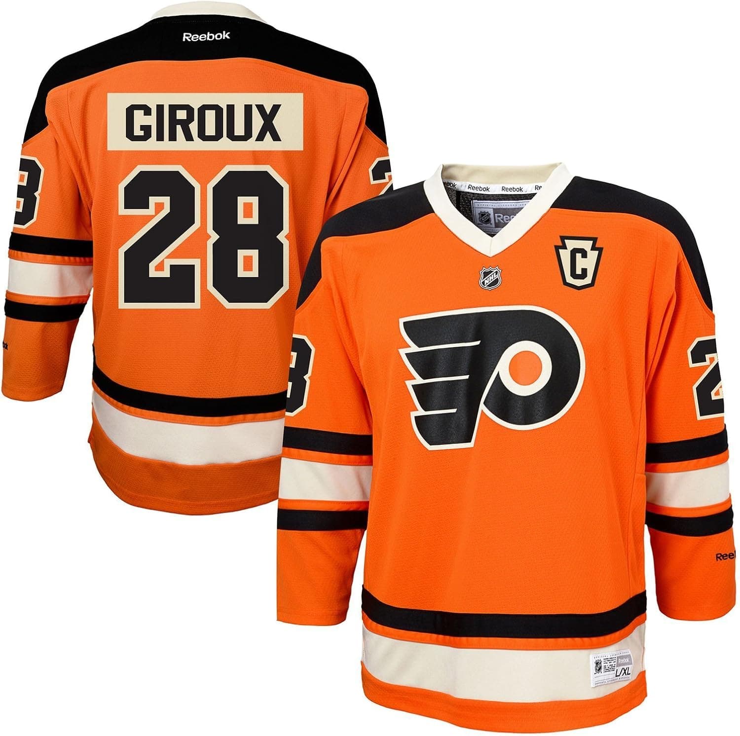 Claude Giroux Philadelphia Flyers Orange Toddler 2T-4T Replica Alternate Jersey