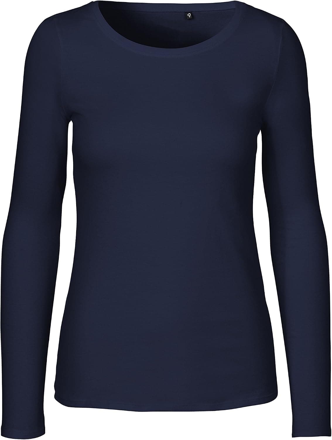 Green Cat Neutral Ladies Long Sleeve T-Shirt, 100% Organic Cotton and Fairtrade Certified