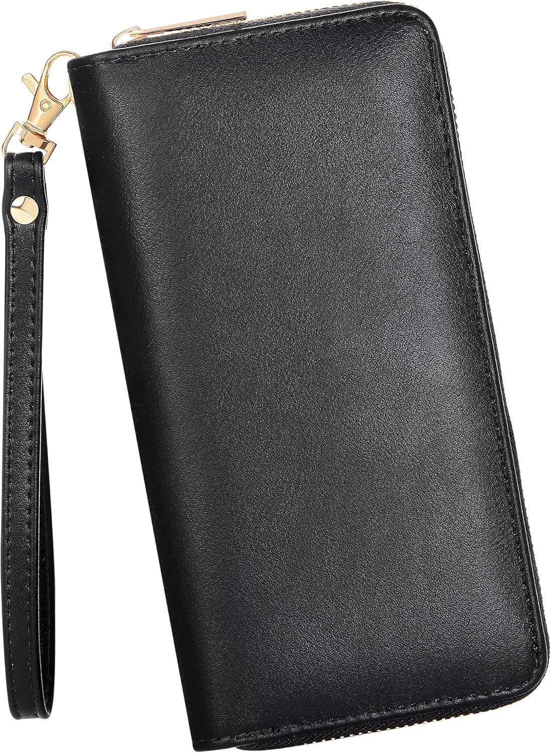 KUKOO Women’s Printed Zip Around Wallet Phone Clutch Purse Card Holder Organizer