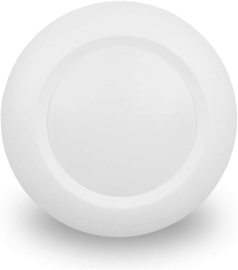6 Inch Slim Surface Mounting Round LED Disk Light, 15W, 1000Lumens, CCT 3000K, CRI>80, Dimmable, DOB Design, cETL Listed and Energy Star, WISH LIGHTING, 1 Pack