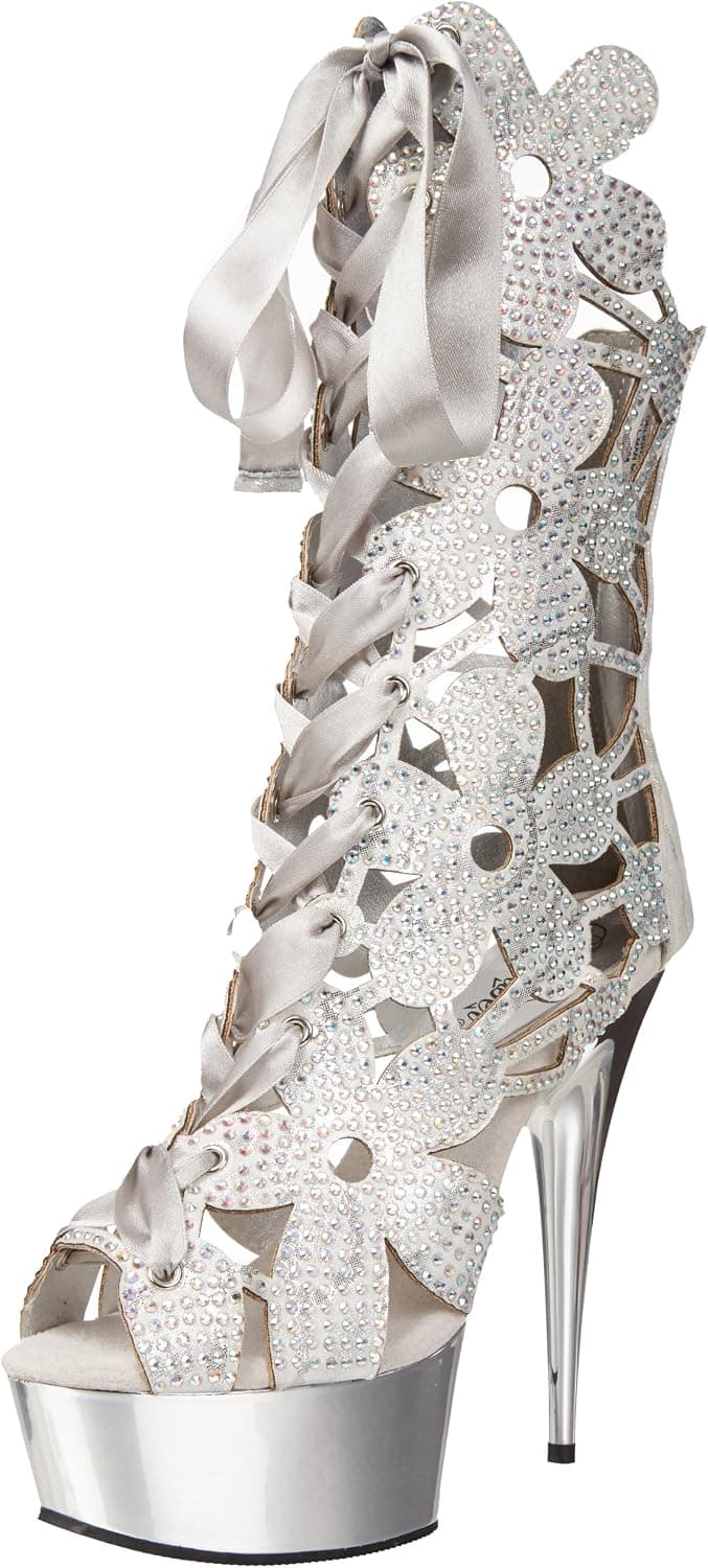 Pleaser Women's Delight-600-36 Platform Bootie