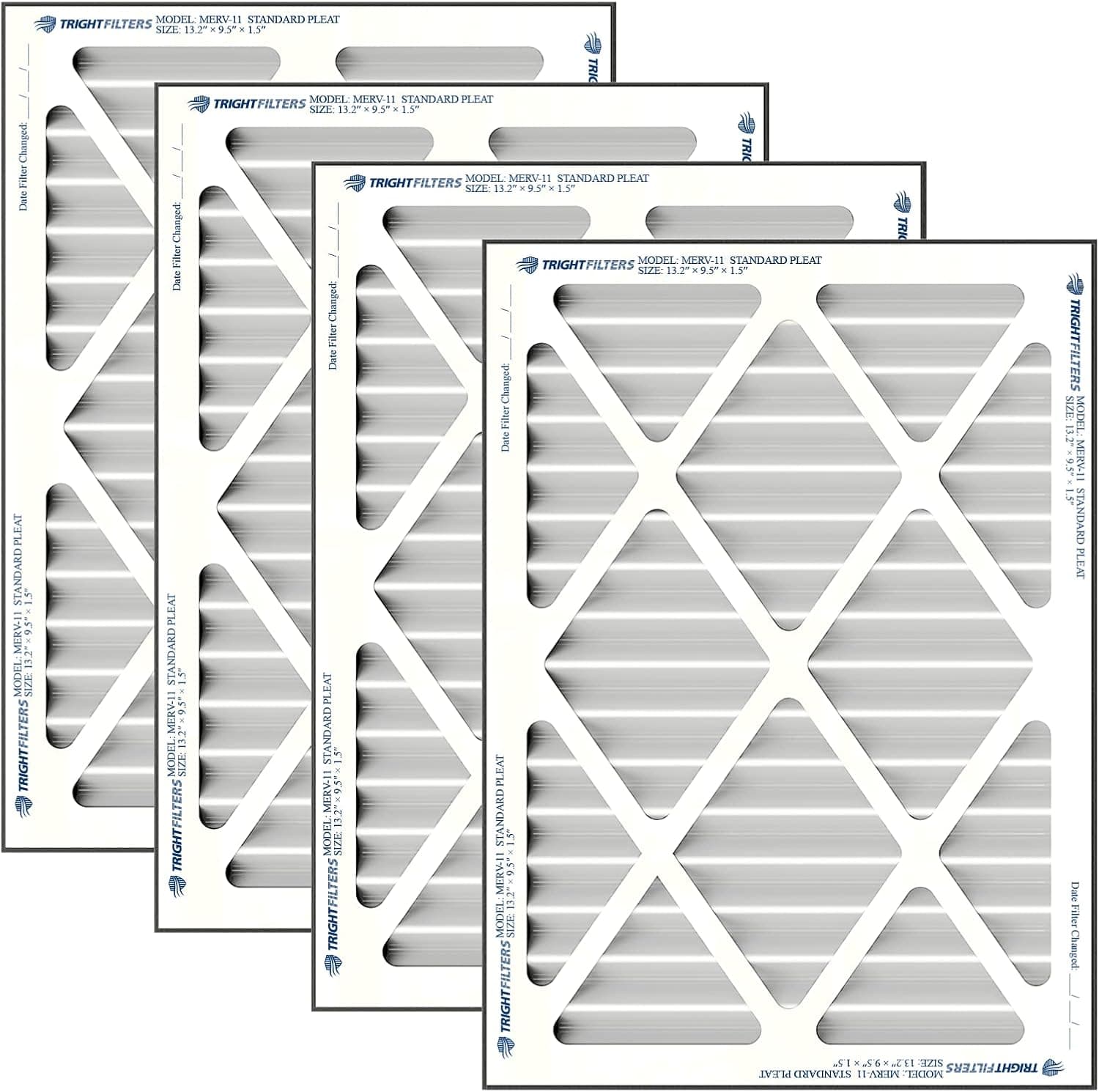 ABESTORM MERV11 Filter Compatible with DecDust1350 / DecDust1350IG, (Pack of 4)
