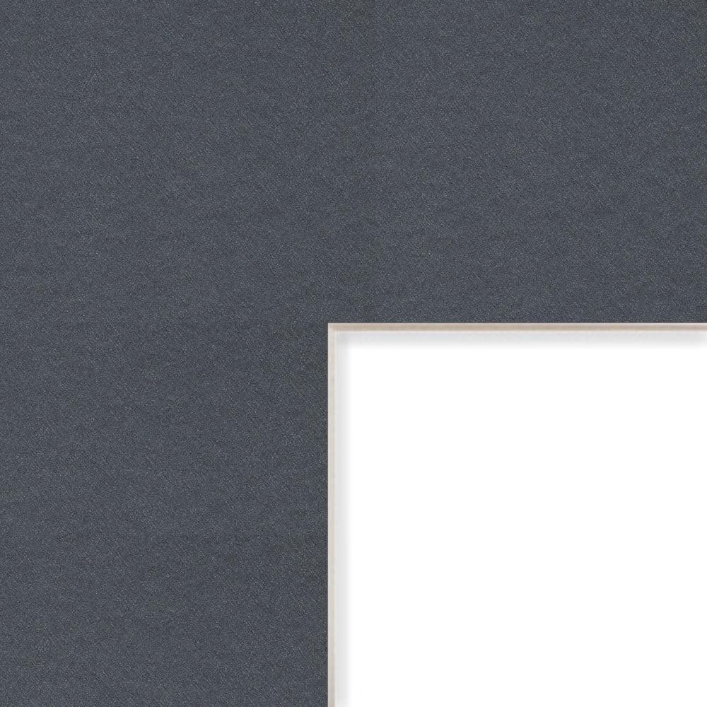 Craig Frames B573 22x28-Inch Mat, Single Opening for 20x24-Inch Image, Graphite with Cream Core