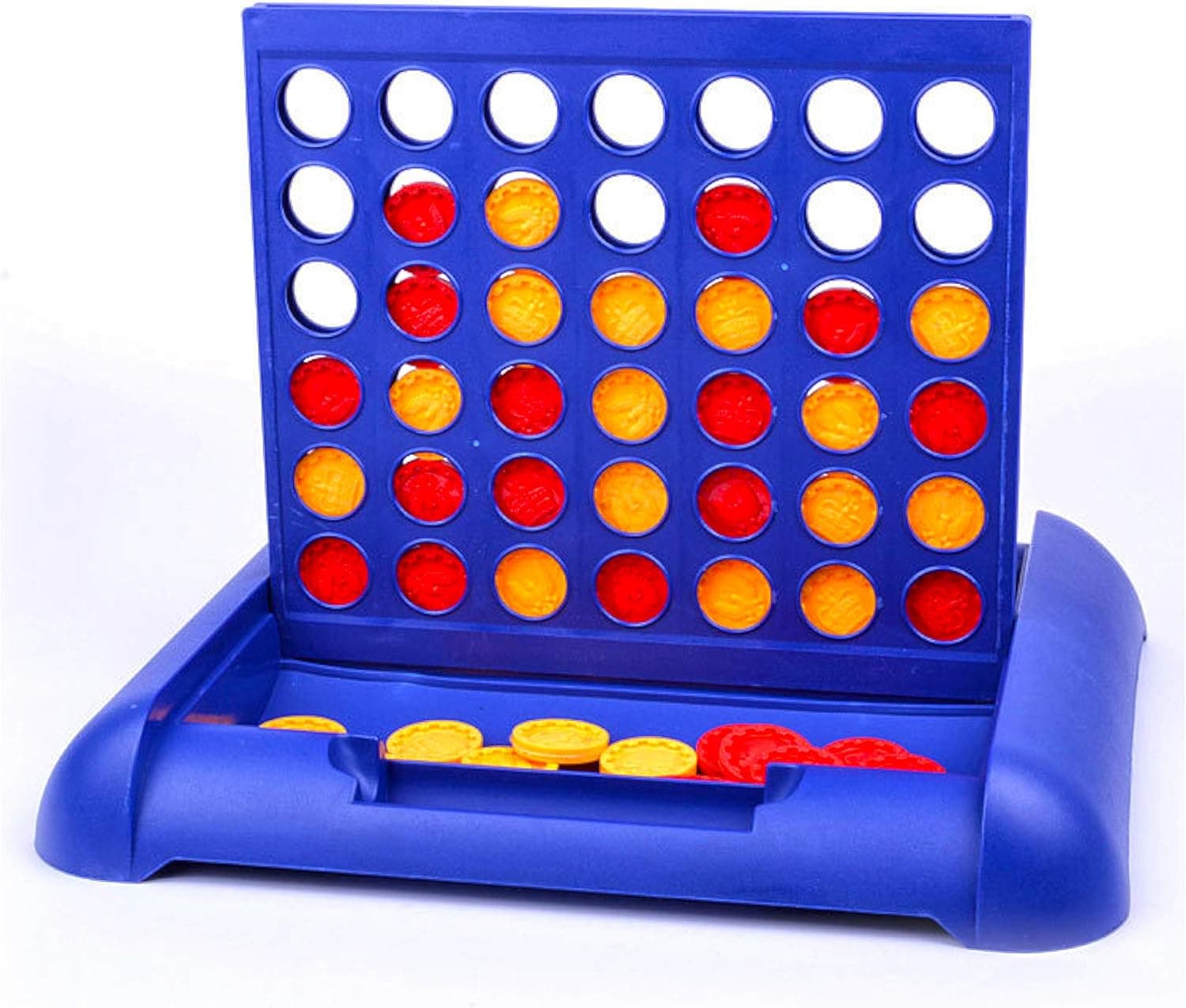 VingaHouse 4 in a Row Game，Line Up 4 Game，Children's Educational and Educational Board Game Toys