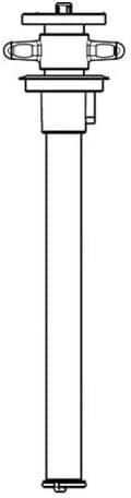 Gitzo GS3511S Series 3 Carbon 6x Rapid Column For Systematic Tripods - Replaces GS3510S (Black)