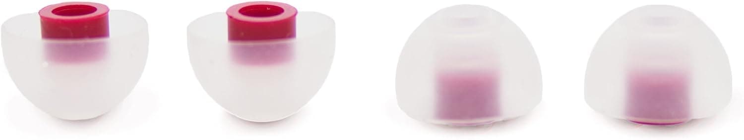 SpinFit Surround SPFT RD-01L Silicon Earphone pads Red L size for Donguri, Flat4 from Japan