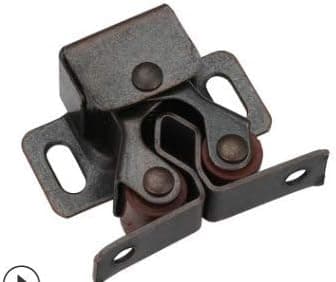 Batino 10pcs Roller Catch Cabinet Door Latch Cupboard Double Roller Catches