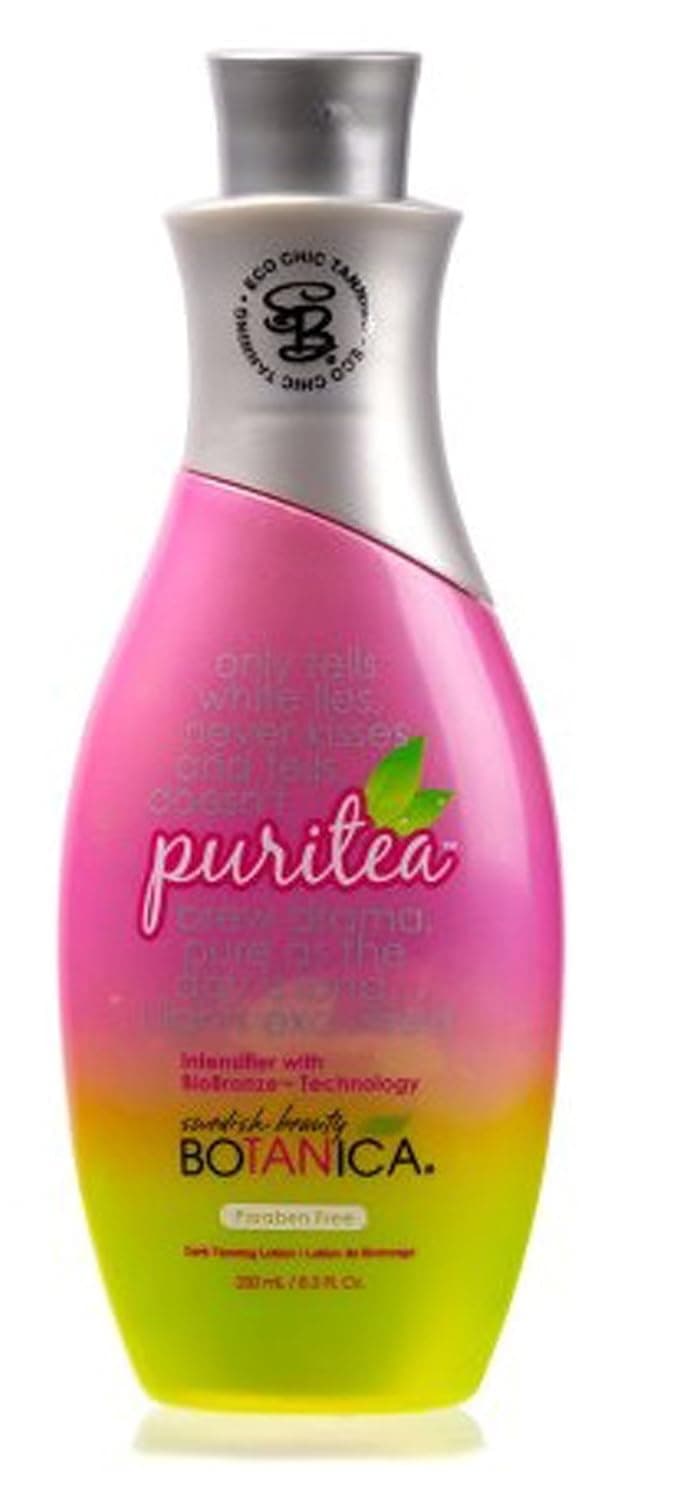 Swedish Beauty PURITEA Intensifier with BioBronze Tanning Bed Lotion 8.5 ounces