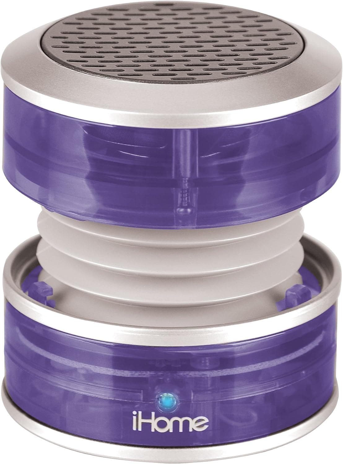 iHome 3.5mm Aux Portable Speaker (Purple Translucent)