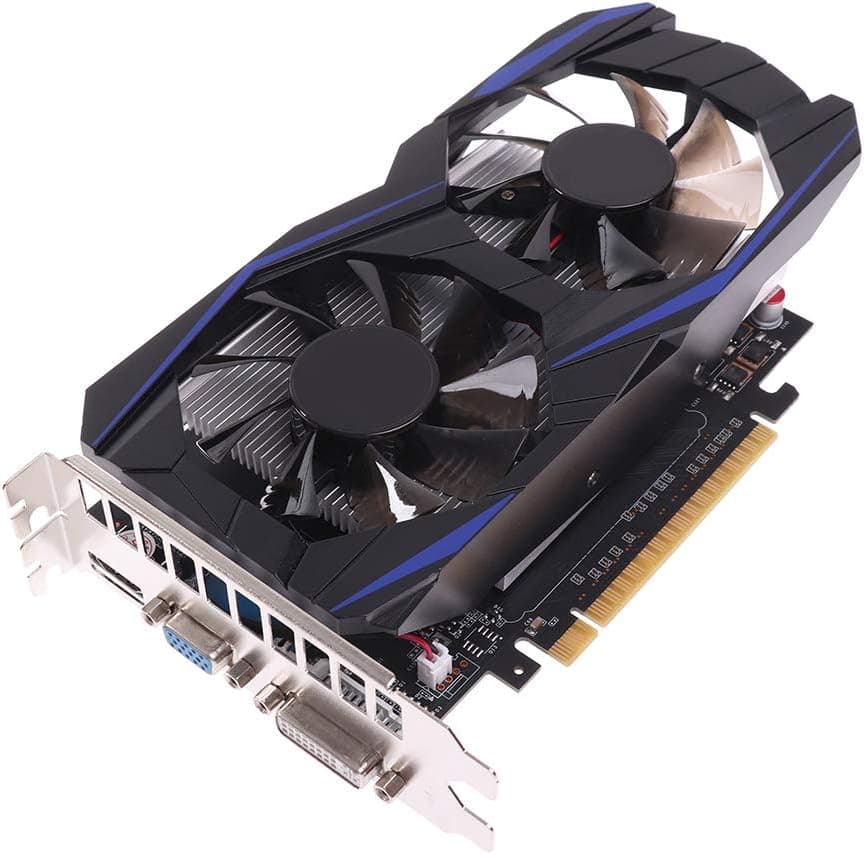 IYSHOUGONG 1 Pack Computer Graphics Card GTX 1050Ti 4GB GDDR5 128bit HDMI DVI VGA PCI-E 3.0