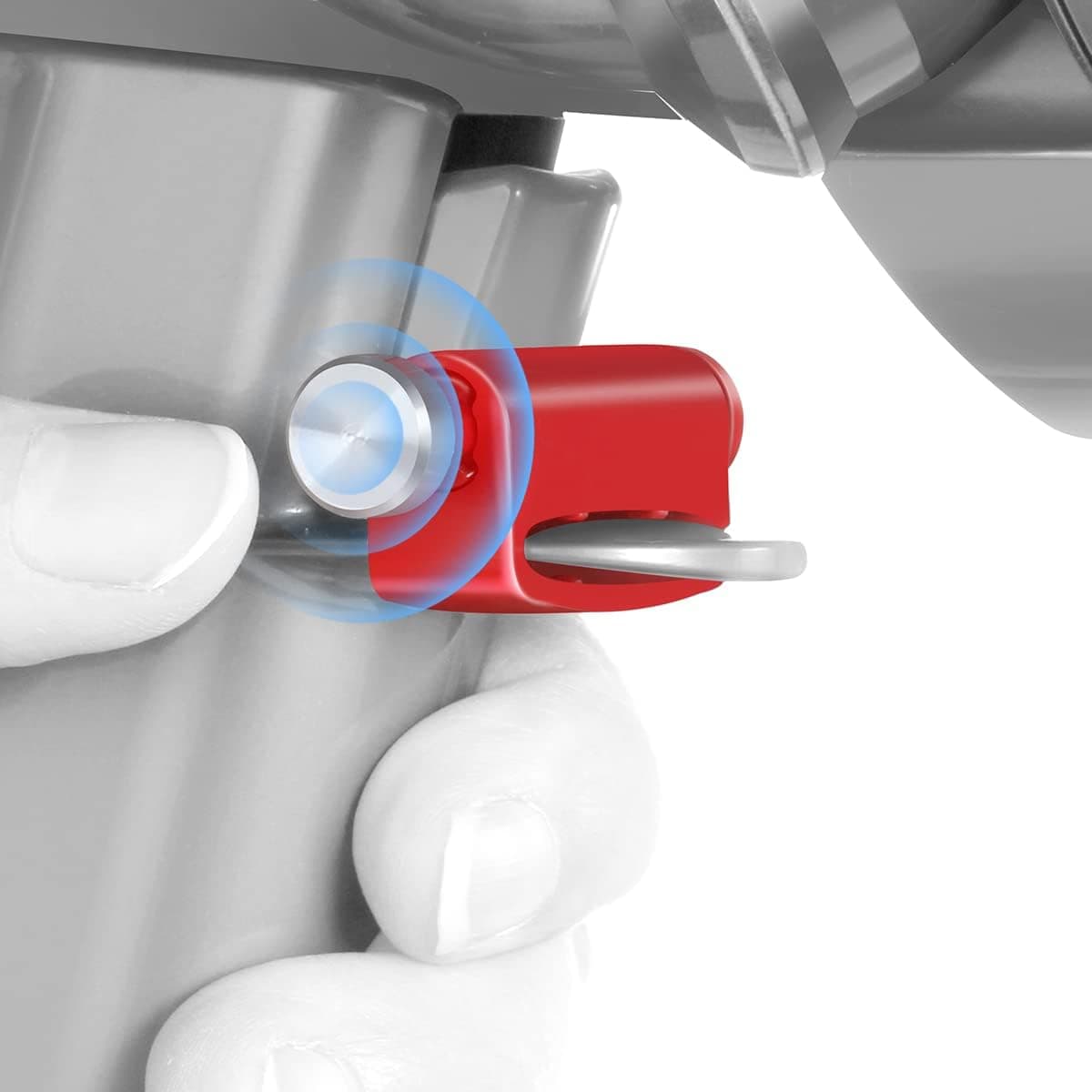 LANMU Upgraded Trigger Lock Compatible with Dyson V15 V11 V10 V8 V7 V6 Animal Absolute Motorhead Stick Cordless Vacuum Cleaner, Power Button Switch Lock Attachments