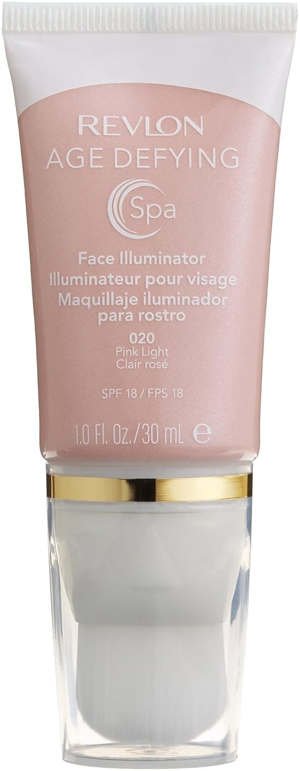 Revlon Age Defying Spa Face Illuminator, Pink Light, 1-Fluid Ounce