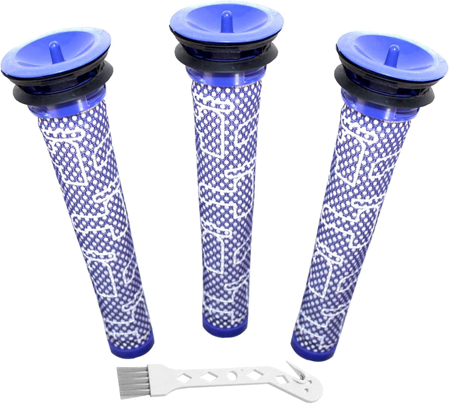 TJHAPF 6 Pack Vacuum Filter Replacement Compatible with Dyson V7, V8 Animal and Absolute Cordless Vacuum, 3 Post Filter, 3 Pre Filter，Compare to Part 965661-01 & 967478-01 (v6x3)