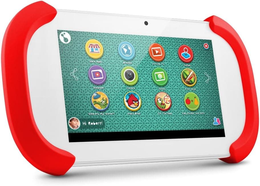 Ematic FunTab 7" HD Quad-Core Kid Safe Tablet with Android 4.2 & Kid Mode, Parental Controls, & Over 50 Apps