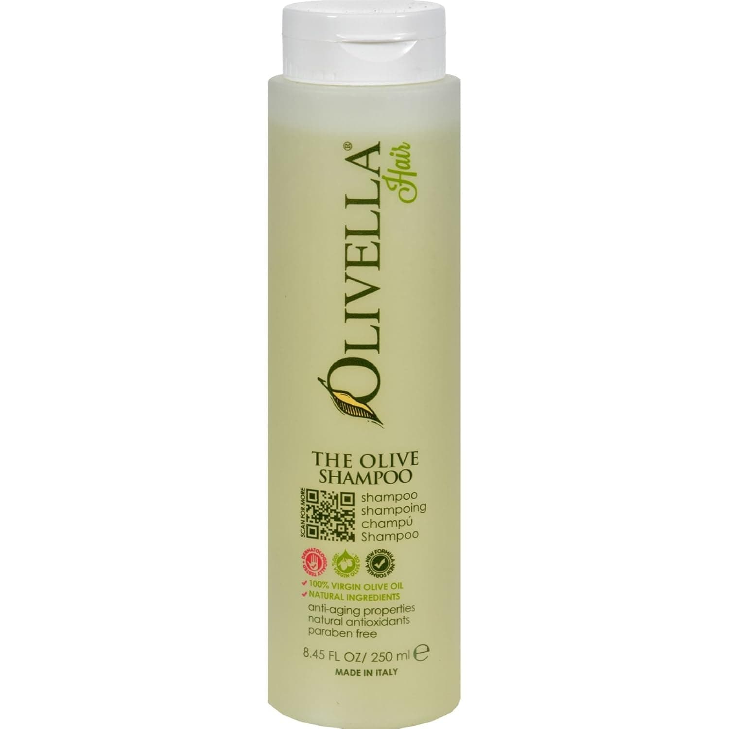 Olivella The Olive Shampoo Natural Formula - 8.45 fl oz, VBPUKPPAZIN2123