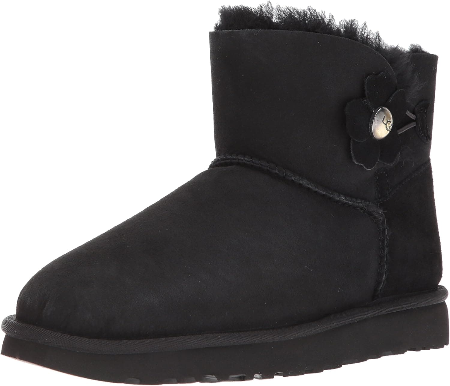 UGG Women's Mini Bailey Button Poppy Fashion Boot