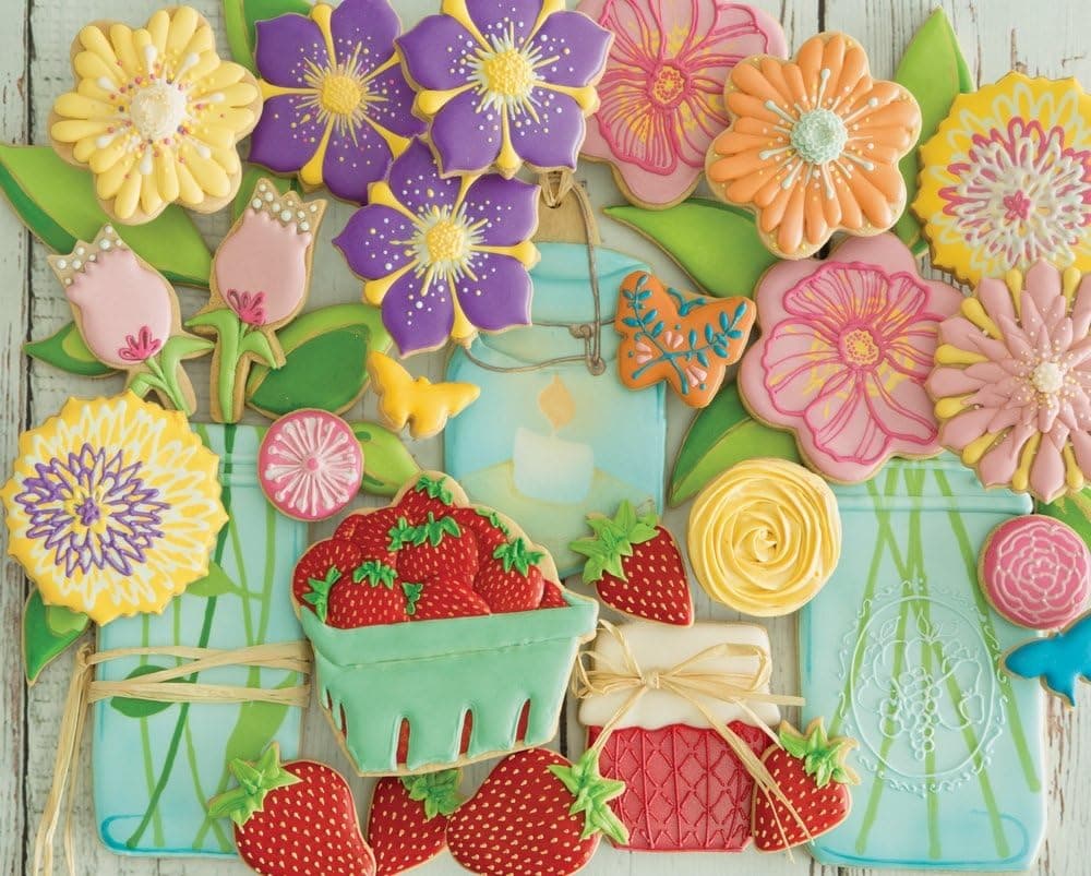 Springbok 2000 Piece Jigsaw Puzzle Spring Cookies
