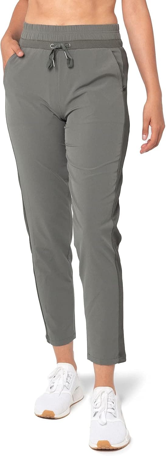 Kyodan Women’s Pants Casual Drawstring Waist Joggers Lounge Cargo Pants With Poc