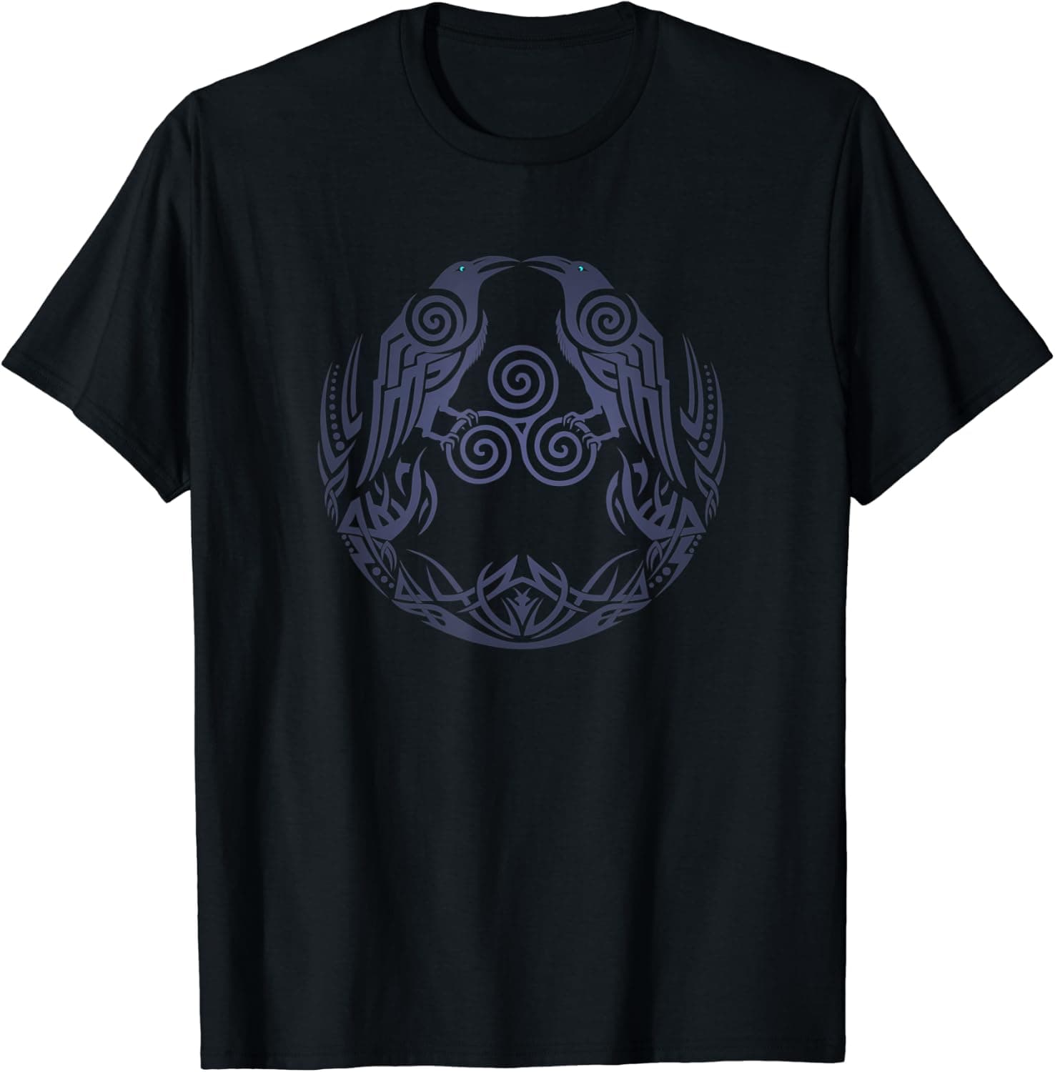 HUGINN & MUNINN - ODIN'S RAVENS VIKING T-SHIRT