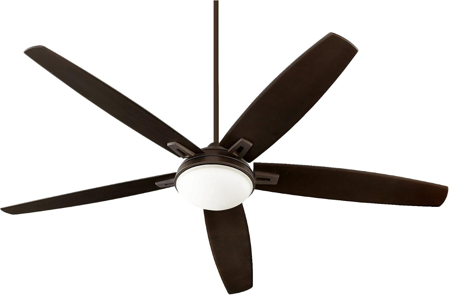 Quorum International Vector 72" 5-Blade Ceiling Fan - Oiled Bronze - 81725-86